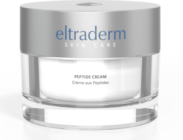 Peptide Cream in a white container